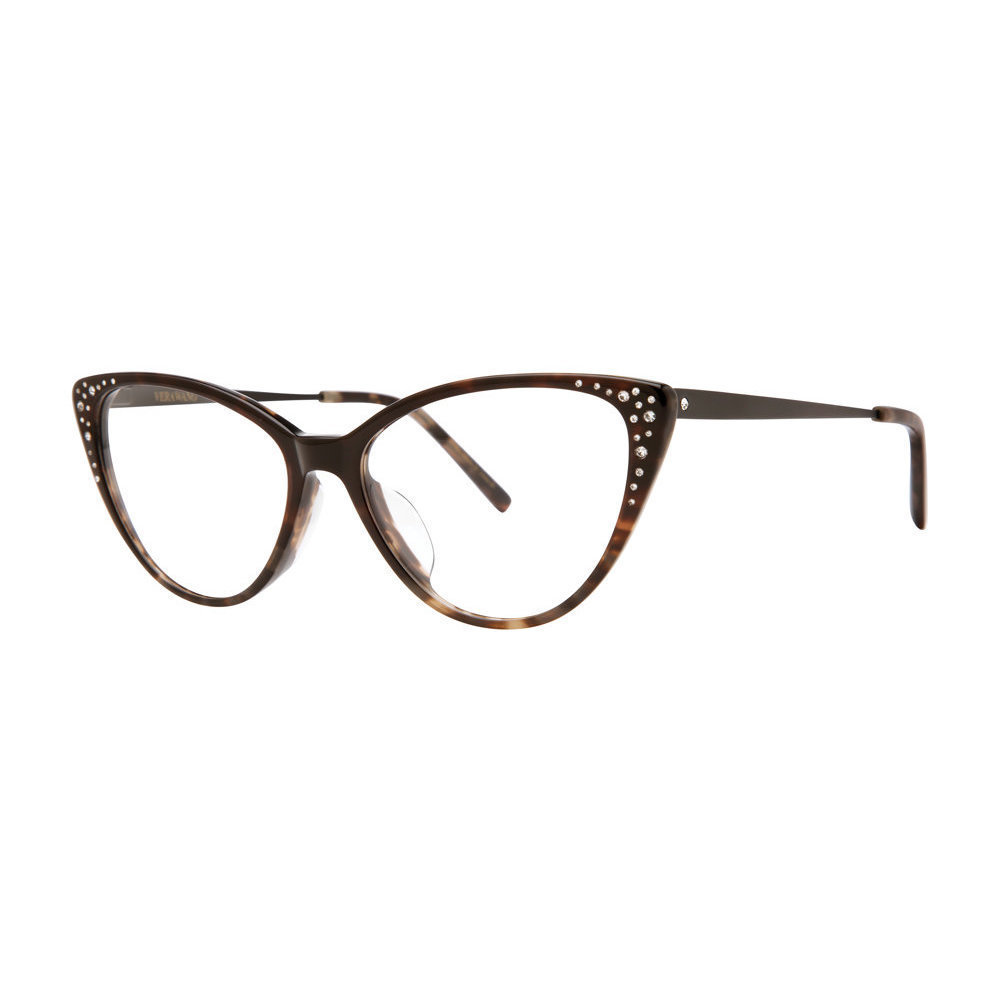 Vera Wang VA68 Eyeglasses Black Tortoise 52mm